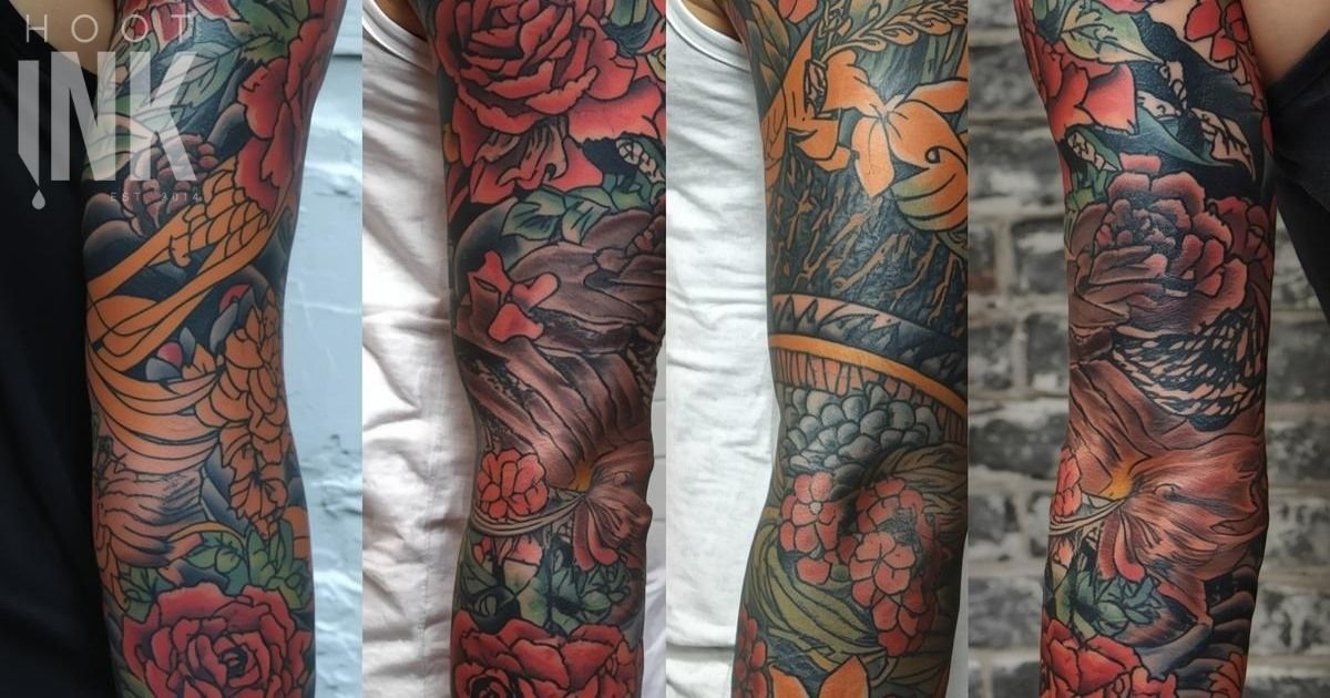 Neo-Traditional Tattoos: Bold Colors and Modern Creativity